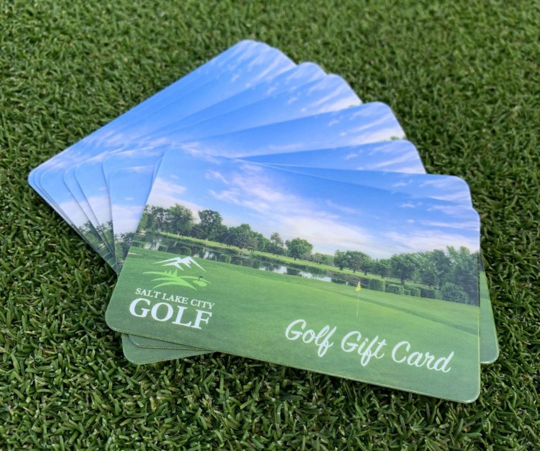 Physical Gift Card Mailed Salt Lake City Golf